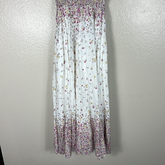 Zimmermann Carnaby Tie Shoulder Dress in Cerise Ditsy - Picture 8 of 10